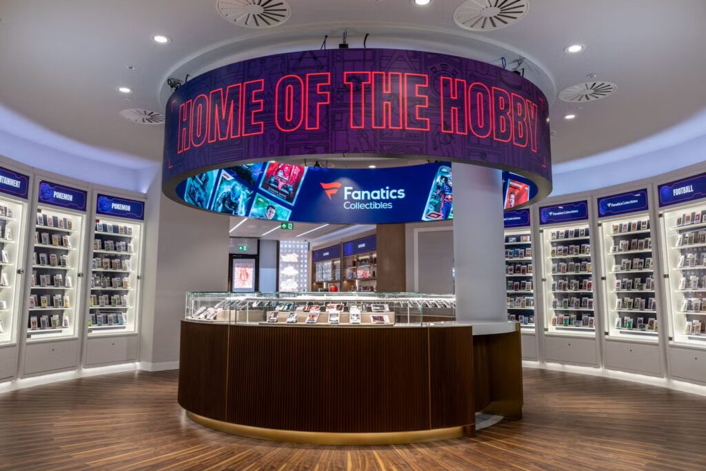 La boutique Fanatics de Londres : le nouveau temple du hobby moderne en Europe